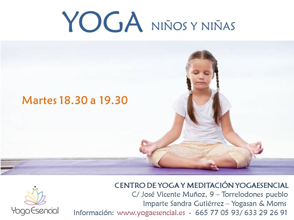yoga niños y niñas
