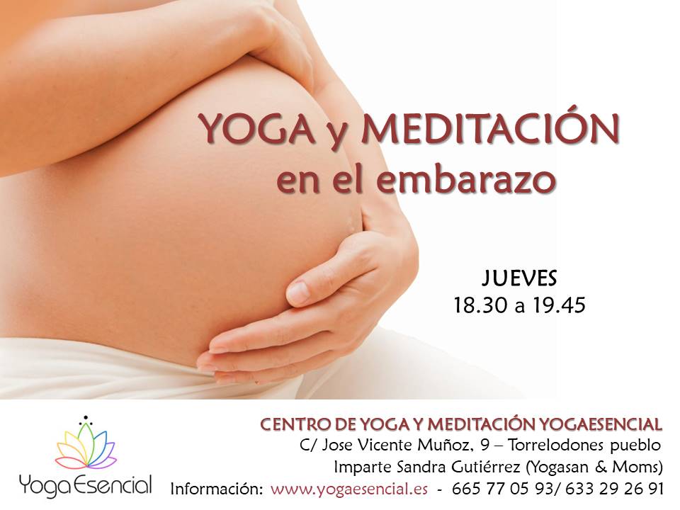 yoga y meditación en el embarazo